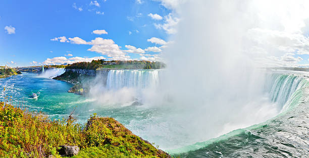 istock Panorama of Niagara Falls in autumn 492703568