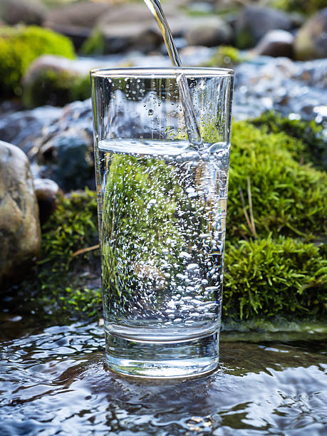 istock Mineral water in a glass 492706064