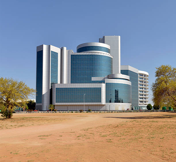 istock Gabarone skyline building. Botswana Africa. 492707836