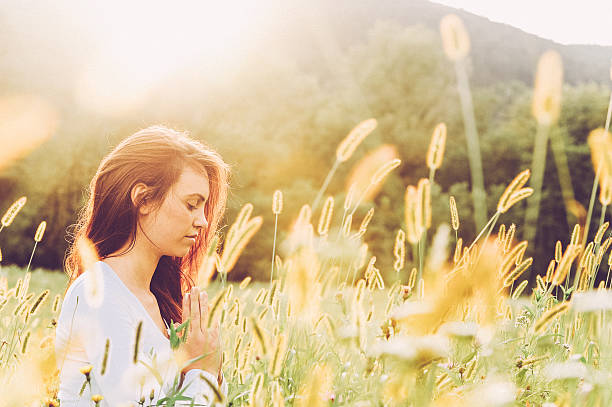 istock Young Woman Practicing Yoga Outdoors 492708102