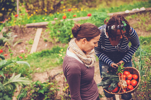 istock Two Women Enjoying in a Garden 492726758