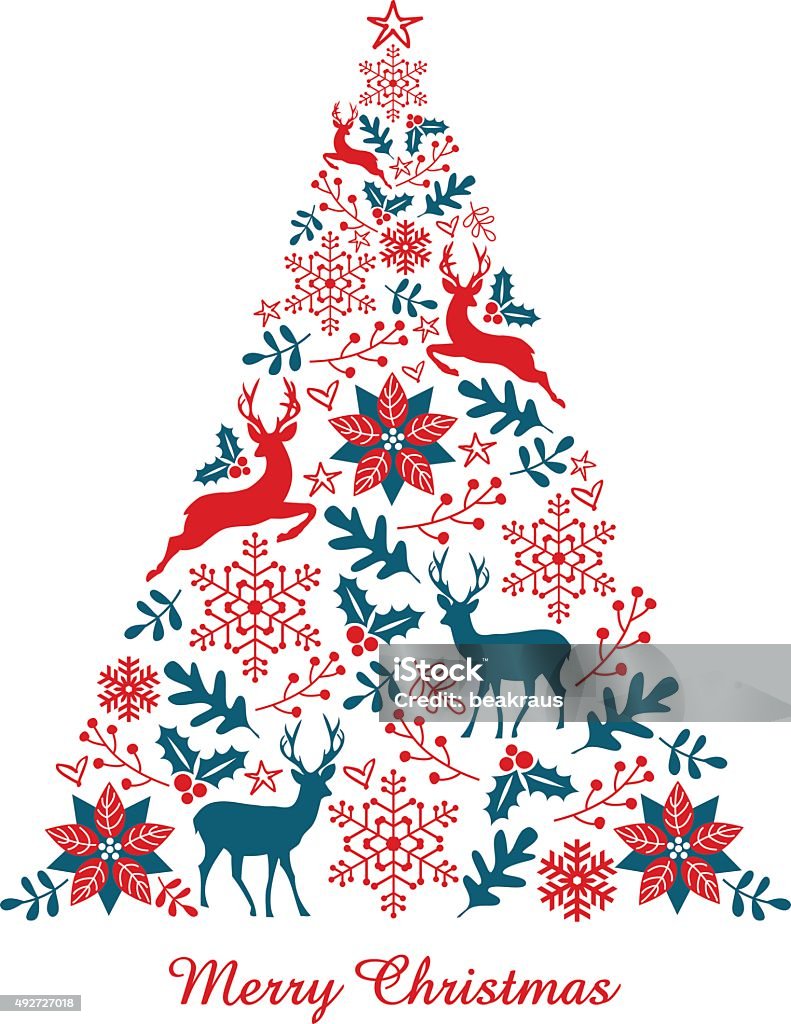 Christmas tree, vector Christmas card with abstract ornamental Xmas tree, vector illustration Christmas stock vector Christmas tree, vector Christmas card with abstract ornamental Xmas tree, vector illustration Christmas stock vector