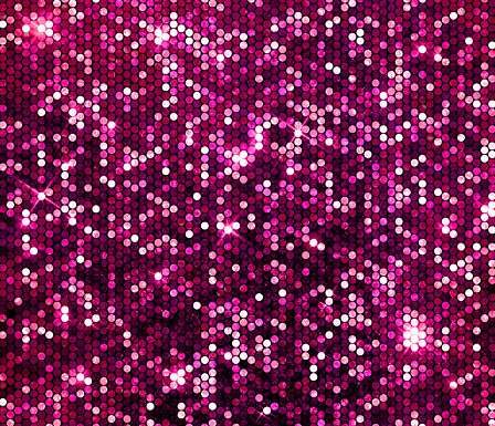 Pink sparkle glitter background wall of glittering sequins.
