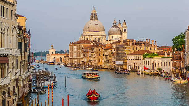 istock Canal Grande sunset panorama, Venice, Italy 492729808