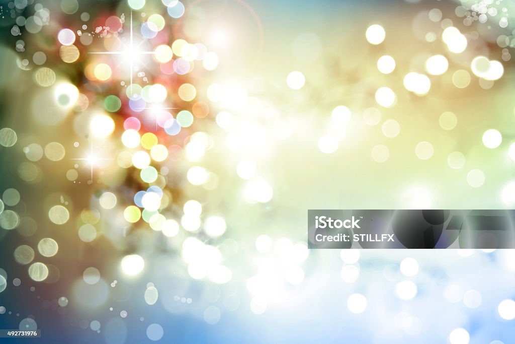 Christmas background Stars and circles Christmas background 2015 Stock Photo