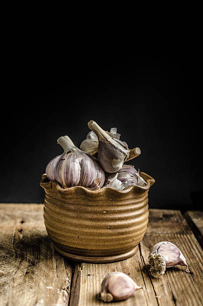 istock Homemade bio garlic 492733276
