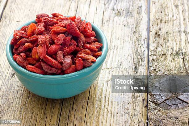 Goji Berries Stock Photo - Download Image Now - 2015, Antioxidant, Close-up