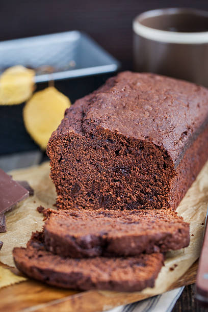 istock Homemade chocolate banana loaf cake 492738506