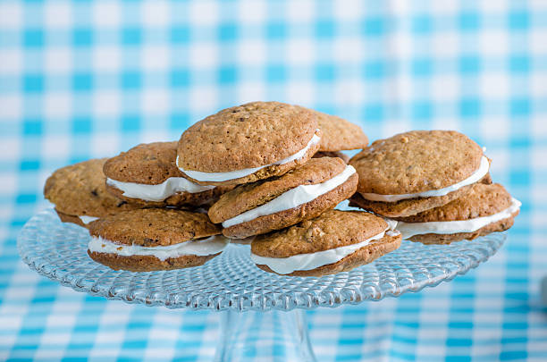 istock Homemade Oatmeal Cream Pie Cookies 492738680