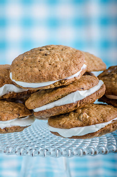 istock Homemade Oatmeal Cream Pie Cookies 492738720