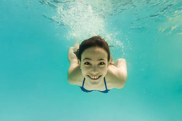 istock Smiling 8-Year-Old Girl Diving Underwater 492739096