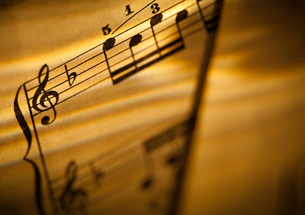 istock Music background in sepia tones 492739780