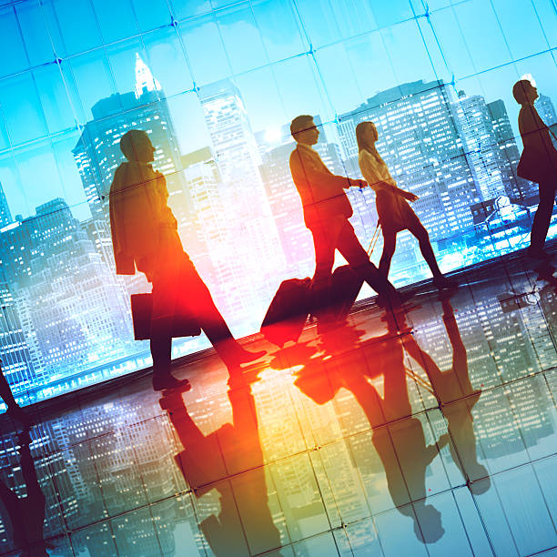 istock Business People Walking Commuter Rush Hour Concept 492751908
