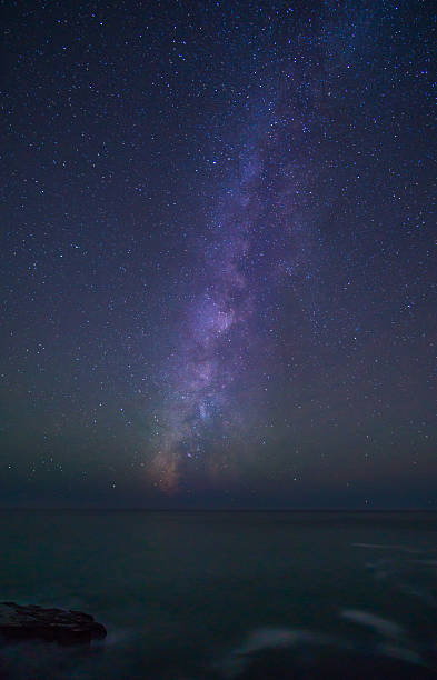 istock Milky Way over the Pacific ocean, California 492756238