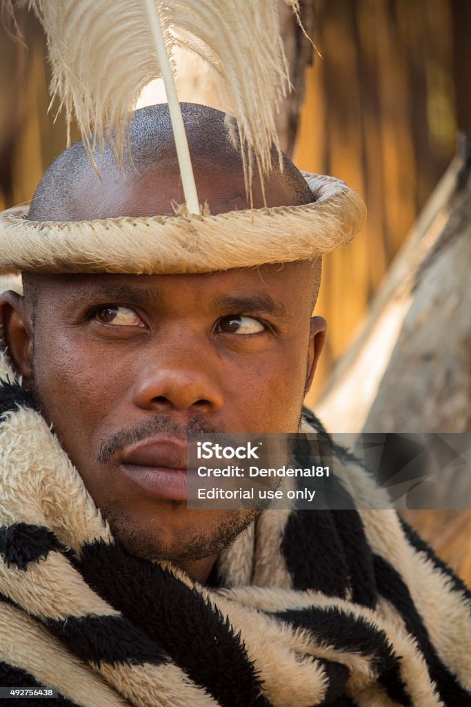Portrait Of African Man Ethnic Accessories Hairstyle Stock Photo - Download  Image Now - iStock
