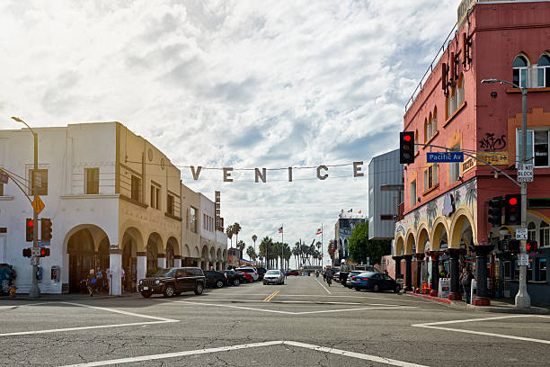 venice ビーチ - カリフォルニア州 ベニ��ス ストックフォトと画像