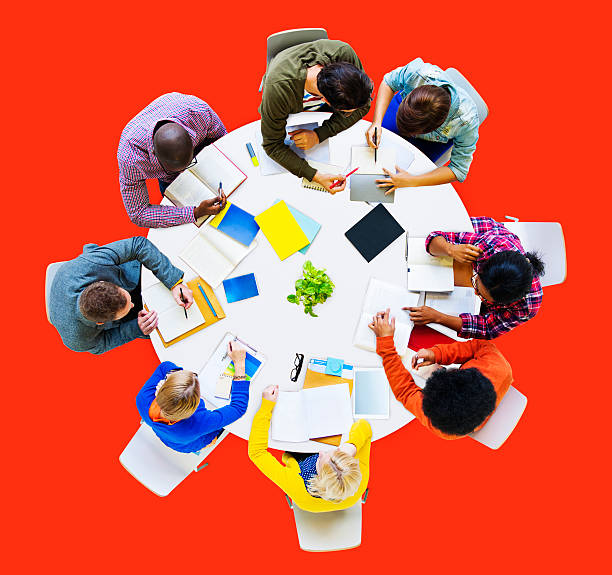 istock Group of Diverse People Working in a Team Concept 492759700