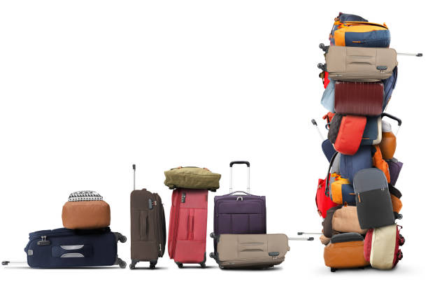 Large pile of bags