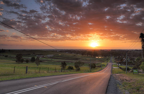 istock Sunrise over Orchard Hills Penrith 492774882