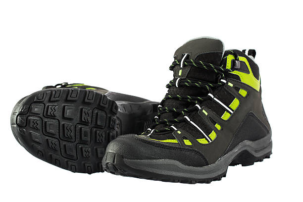 istock Hiking boots isolated on a white background 492775562
