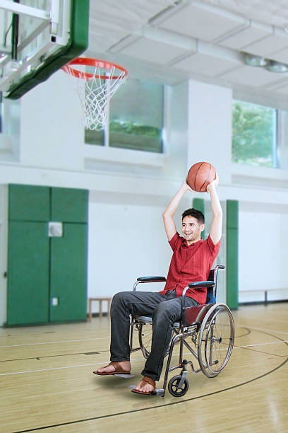 istock Player throwing ball at the basket 492779568