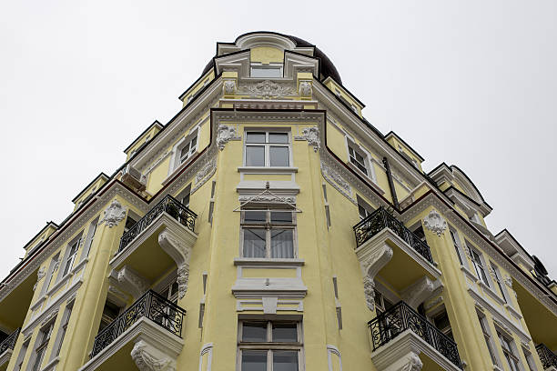 istock Beautiful ornamented building facade 492782238