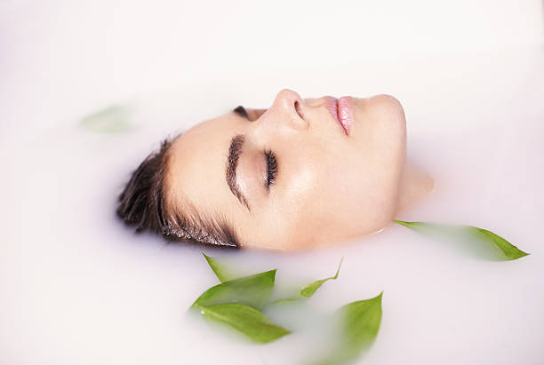 istock Soften your skin with a milk bath 492783512