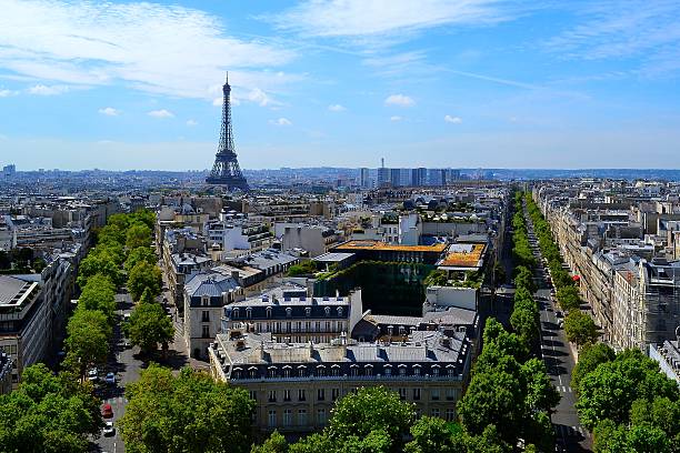 istock View of Paris from the Arc de Triomphe 492784314