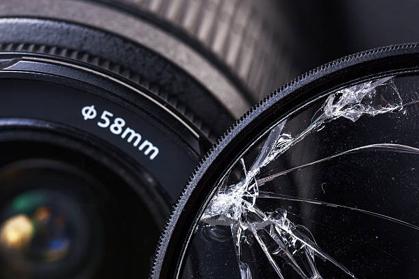 istock Overwhelmed by hitting a UV filter for photo lens 492785404
