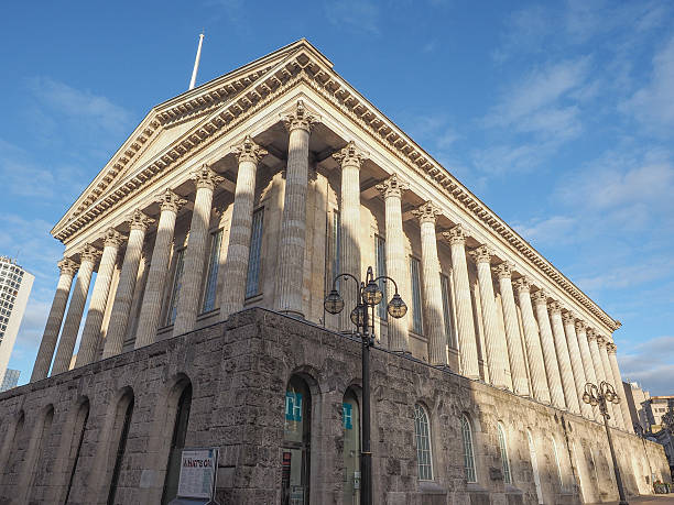 prefeitura da cidade de birmingham - birmingham west midlands town hall uk - fotografias e filmes do acervo