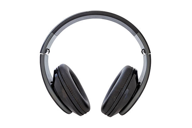 istock Headphones dirty Isolated on White Background 492786402