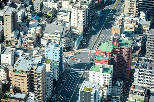 istock Tokyo City - main road junction 492786790