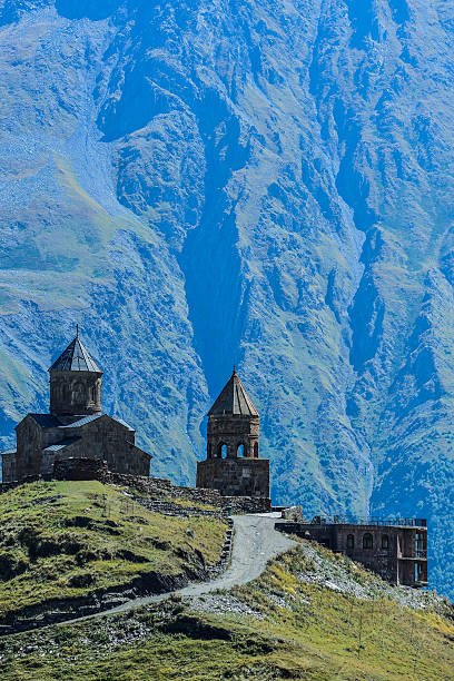 istock church in the mountians 492787868