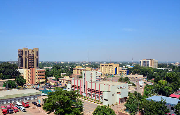 Ouagadougou skyline - Burkina Faso stock photo