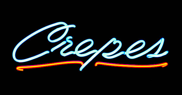 istock Crepuscular neon longhand glow 492789320