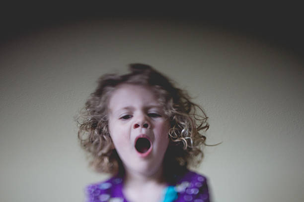istock Little Girl Yawning 492795555