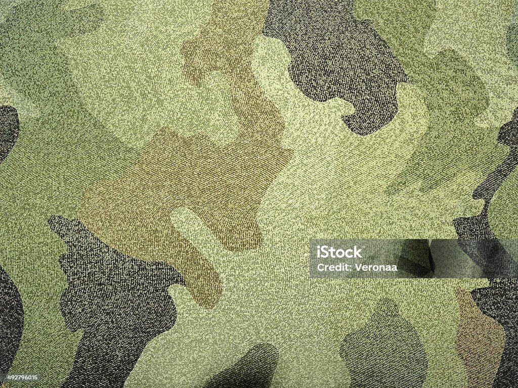 Camouflage Camouflage, Uniform, Army, Backgrounds.  Abstract Stock Photo