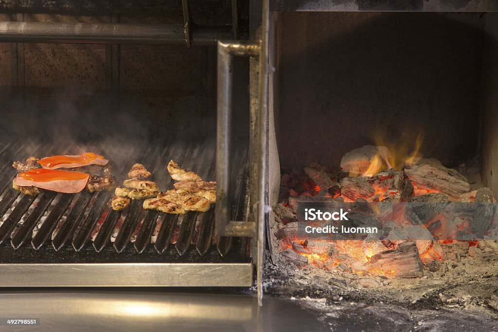 Churrasco argentino-Parrilla - Foto de stock de Alimento básico royalty-free