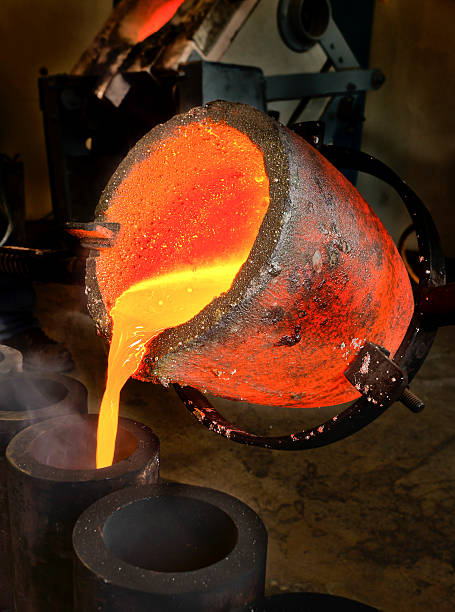 istock Liquid Molten Steel Industry 492799595