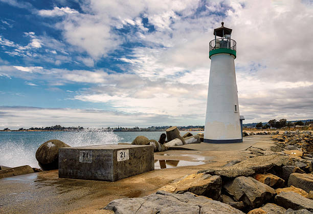 istock Lighthouse Walton Santa Cruz in California 492804734