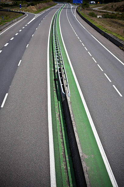 istock Highway through France at summer time 492807142