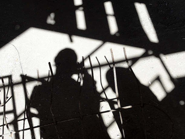 istock Shadows On The Ground Black And White 492807442