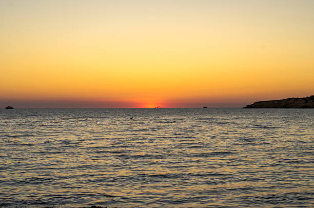 istock Beautiful sunset in Cala counts in Ibiza. 492808442