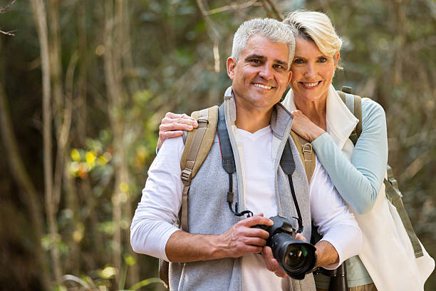 istock couple hiking in forest 492809436