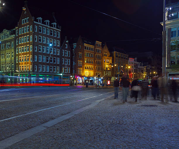 istock Main Street Damrak, Amsterdam 492811294