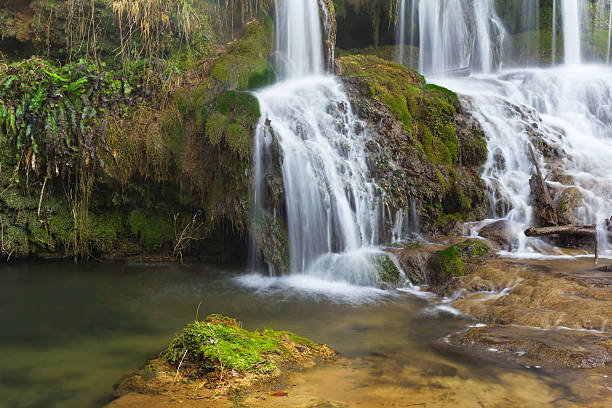 istock waterfall in the mountains of Bulgaria 492812140