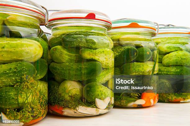 Cucumbers Stock Photo - Download Image Now - Carrot, Cellar, Cold Drink