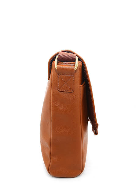 istock Brown male leather bag 492815338