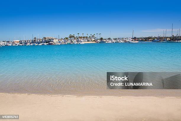 Newport Bay California Balboa Peninsula And Lido Island Stock Photo - Download Image Now