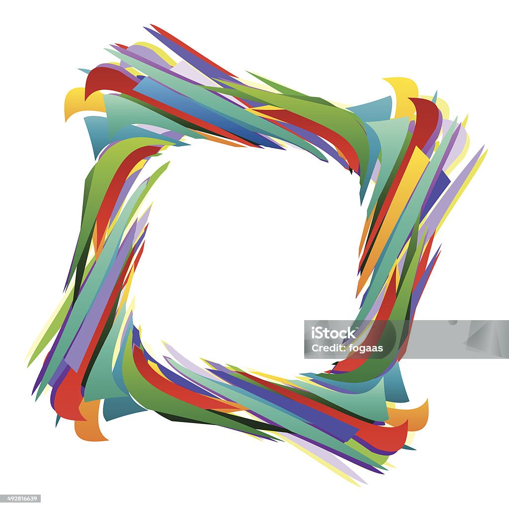 Soft Abstract Frame Colorful Abstract Frame Stock Illustration - Download Image Now ...